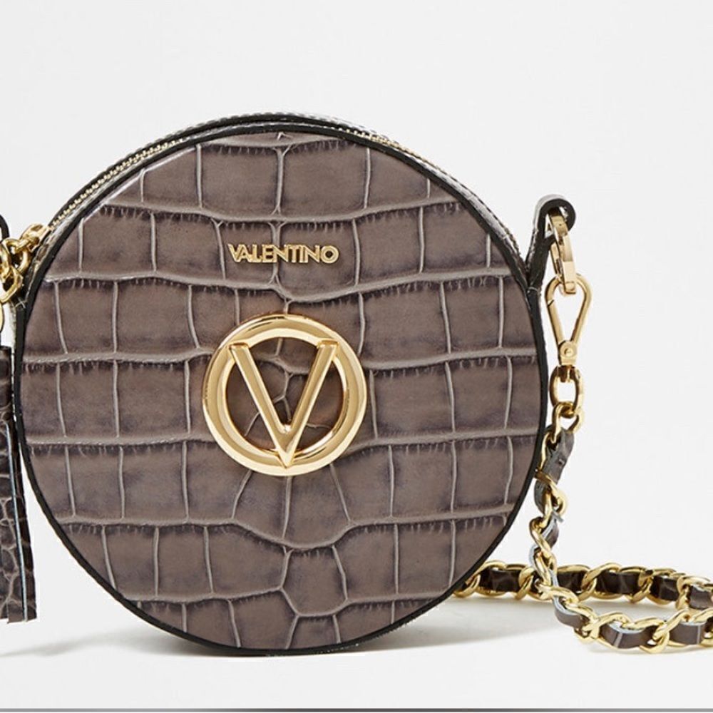 VALENTINO by Mario Valentino Women’s Croco bag Dark Green